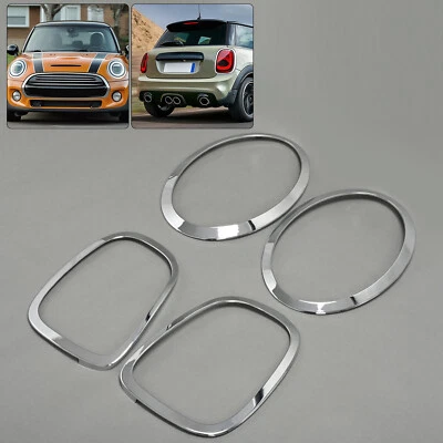 For Mini Cooper F55 F56 F57 2014-2021 Headlight+Tail Light Ring Bezel Cover Trim - Image 1 of 4