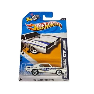 2012 HOT WHEELS HW MAIN STREET '12 '69 PONTIAC GTO JUDGE ** #165 1:64 (A9) - Picture 1 of 3
