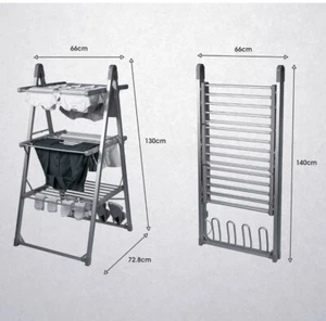 Secadora de ropa eléctrica John Lewis Blakland aireador térmico con 30 rieles daños en caja - Imagen 1 de 10