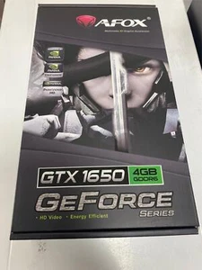 AFOX GeForce GTX 1650 4GB GDDR6, DVI, HDMI, DP, AF1650-4096D6H3-V3 NEW - Bild 1 von 5