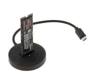 Docking Station SSD M2 NVMe vers USB3.2 Gen2 10GB type USB C - UASP TRIM - Zdjęcie 1 z 3