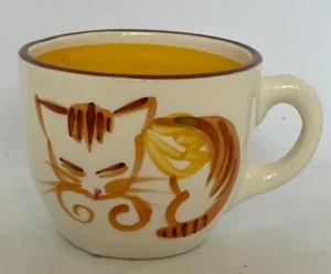 Stangl Vintage Ginger Cat Kiddieware Cup Crème Color - Picture 1 of 9