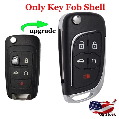 Upgrade For 2011 2012 2013 2014 2015 2016 Chevrolet Equinox Remote Key Fob Shell - Image 1 of 4