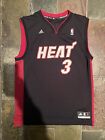 Adidas NBA Dwayne Wade Miami Heat Jersey Large L #3