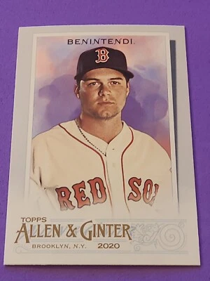 2020 Andrew Benintendi Topps Allen & Ginter #82 - Image 1 of 2