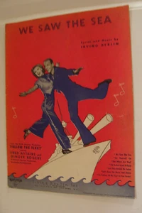 We Saw the Sea from Follow the Fleet Fred Astaire Ginger Rogers Irving Berlin 36 - Picture 1 of 1
