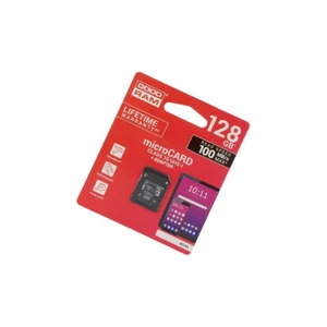 M1AA-1280R12 Memory Card SD XC Micro 128GB Read: 100MB/s 0-70°C GOODRAM - Picture 1 of 1