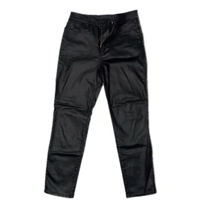 H&M Faux Leather Skinny Trousers/Jeans – Size 6 (Black) - Picture 1 of 5