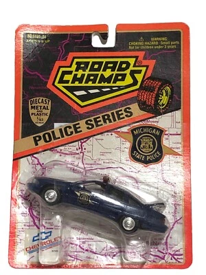 Road Champs 6430-04 Diecast 1:43 Michigan State Patrol Police Series Car - Image 1 of 4