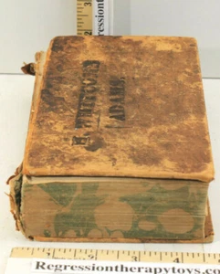 1835 H.Whitcomb B.Adams Jefferson Co NY Epositor New Testament Bible Book NY NY  - Picture 1 of 6