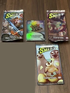 Smash Up Promo Cards / Foil Leaders / Penguins / Goblins / Knights of the Round - Picture 1 of 1