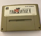 Final Fantasy VI 6 Super Famicom SFC Japan import US Seller light yellowing