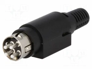 Fiche R7B Mâle à La Dc-Stromversorgung Pin : 4 Brasage PC-MDP-402-4P Dc Stec - Photo 1/1
