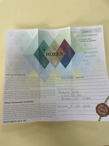 Original Vintage Rolex Watch 1162311 D203813 Used   Certificate Guarantee R - Picture 1 of 12