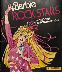 VINTAGE PANINI BARBIE ROCK STARS STICKER ALBUM GREEK EDITION  37/225 USED RARE - Picture 1 of 20