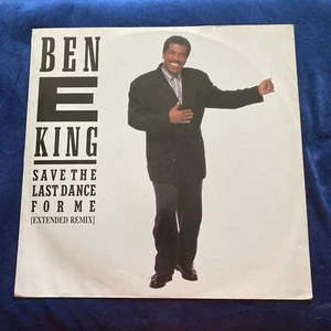 Ben E. King - Save The Last Dance For Me Extended Remix 12" Single VG+/VG+ - Picture 1 of 11