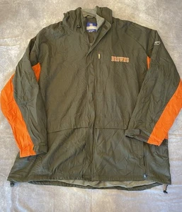 Men’s Vented Reebok On Field WindBreaker Cleveland Browns NFL Size X XL - Picture 1 of 7