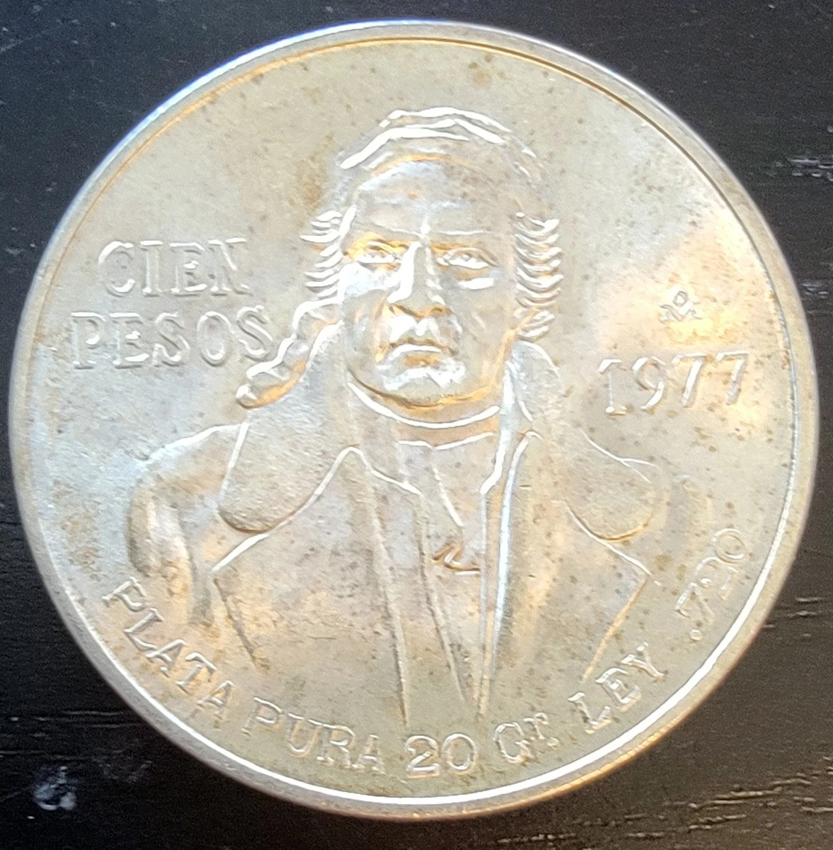 古代貨幣1977 メキシコ シルバー 100 ペソ 楽天市場】1977 メキシコ シルバー 100 ペソ BU : 世界の紙幣・金・銀