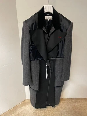 Abrigo Maison Margiela Panelado Largo Medio Nuevo 100% Auténtico Foto 1 de 4