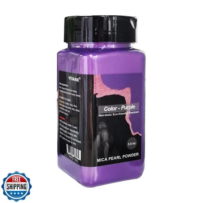 VITARIE Mica Pigment Powder, 3.5 Ounces/100 Grams Metallic Mica Powder for Ep - Image 1 of 4