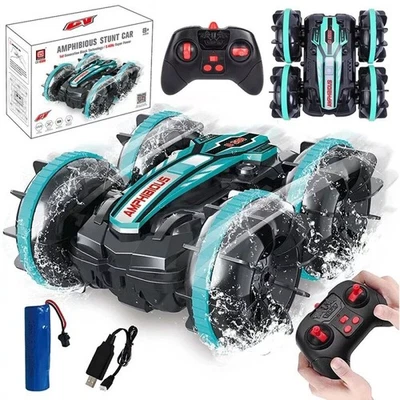 Amphibisches Ferngesteuertes Auto 4WD Wasserdicht RC Car Off-Road Spielzeugauto - Bild 1 von 4