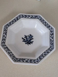 Vintage Independence Ironstone Castleton "BLUE TULIP" Salatschüssel 8" - Japan - Bild 1 von 6