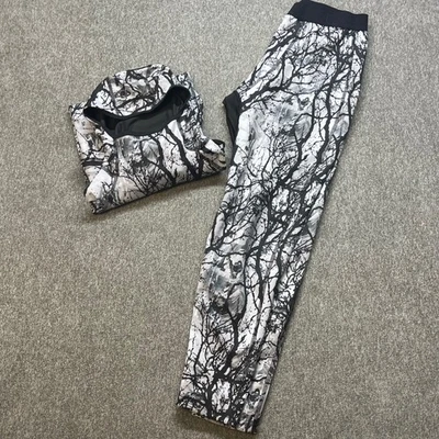 Conjunto Camisa y Pantalones BlackStrap Camuflados Rama de Árbol Con Capucha Manga Larga L Hecho en EE. UU. Foto 1 de 4