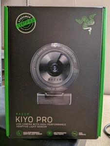 RAZER KIYO PRO USB CAMERA WITH HIGH-PERFORMANCE ADAPTIVE LIGHT SENSOR - Photo 1/3