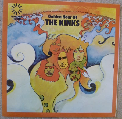 The Kinks Golden Hour Of The Kinks 1971 UK Vinyl LP  Compilation  VG+/VG+ - Image 1 of 4