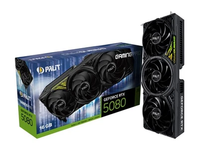 Palit RTX 5080 GamingPro 16GB GDDR7 HDMI 3xDP