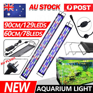 60 90 120cm Full Spectrum Aquarium LED Light Lighting Aqua Plant Fish Tank Lamp