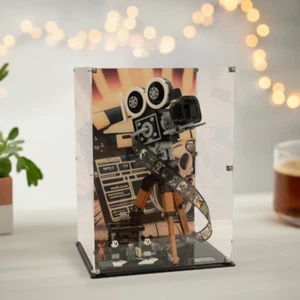 Display Case for LEGO® Walt Disney Tribute Camera (43230). 2 Back Options - Picture 1 of 10
