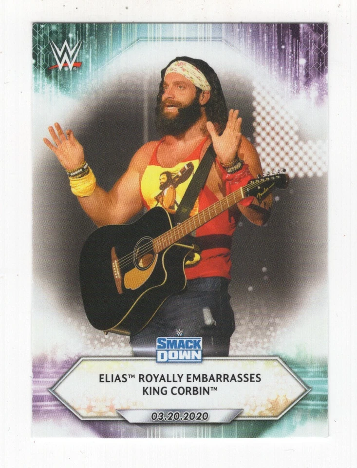 2021 TOPPS WWE WRESTLING - ELIAS #39 - Image 1 of 1