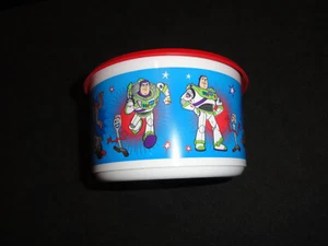 TUPPERWARE Disney Toy Story Buzz Lightyear Forky Duke - 1 Canister w/ Lid - Picture 1 of 9