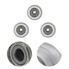  3 Pcs 3d Printer Bearing Wheel Plastic Pulley Accessories Round