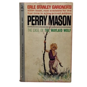 The Case of the Waylaid Wolf - A Perry Mason Mystery - Paperback Book - Vintage - Picture 1 of 11