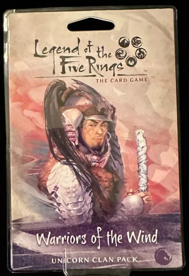 La Leyenda de los Cinco Anillos Guerreros del Viento Unicornio Clan Pack (Sellado) Foto 1 de 1