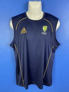 Australia Cricket Adidas Sleeveless training shirt singlet XL - Picture 1 of 7