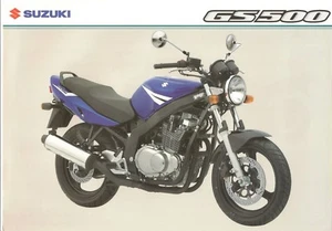 Suzuki GS500 GS500K4 2004 UK Sales Brochure - Picture 1 of 2