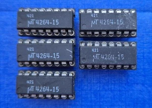 (5x) MT4264-15 | MT 4264-15 RAM Chips con ENCHUFES para Commodore 64/128 GENUINO - Imagen 1 de 3