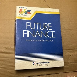 Software de libros y discos de colección Commodore 64 Future Finance - Discos - R3E - Imagen 1 de 4