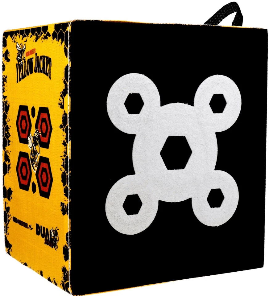 Jaqueta amarela Morrell YJ-380 bloco duplo ameaça alvo besta compatível - Imagem 1 de 4