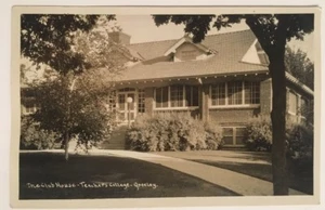 The Club House Teachers College Greeley Colorado Postcard 1927 - Picture 1 of 2