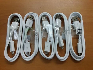 WHOLESALE ORIGINAL OEM SAMSUNG MICRO USB CHARGING CABLE FOR S3 S4 S6 NOTE 2 4 - Picture 1 of 4