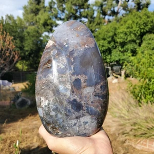 4lbs+ Chalcedony Ocean Jasper Purple Freeform Crystal | 1930 grams l 4lbs 4oz - Picture 1 of 10