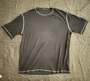 Zegna Sport schwarzes T-Shirt Herren Gr. XL 100% Baumwolle - Bild 1 von 14