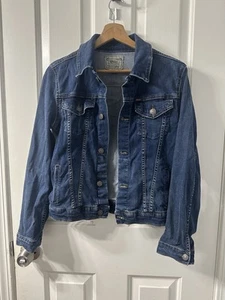 Polo Ralph Lauren Jean Jacket Girl's Size 16 (XL) Denim Medium Wash Youth - Picture 1 of 8