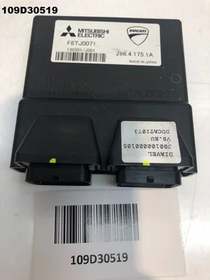 DUCATI DIAVEL 2014 ECU UNIT GENUINE OEM LOT109 109D30519 - Bild 1 von 3