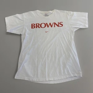 Vintage 90’s Nike Cleveland Browns Shirt Men Medium Back Graphic - Picture 1 of 8