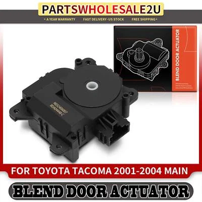Actuador de puerta principal de mezcla de HVAC para Toyota Tacoma 2001-2004 recirculación 7 palas Foto 1 de 4